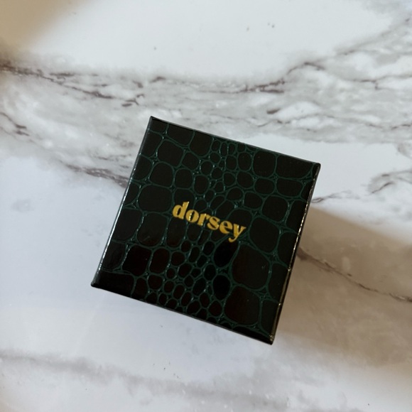 Dorsey Emile Earrings Lab Blue Sapphire Sterling Silver - Picture 6 of 7